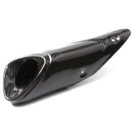 MT09 carbon fiber exhaust pipe cover MUFFLERVENT-PIPE COVER (Carbon Fiber)
